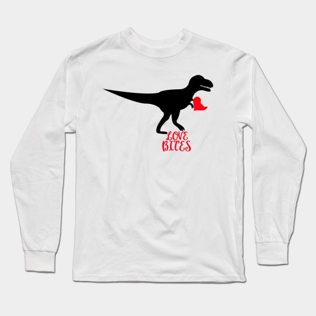 Love Bites Long Sleeve T-Shirt by Coral Graphics